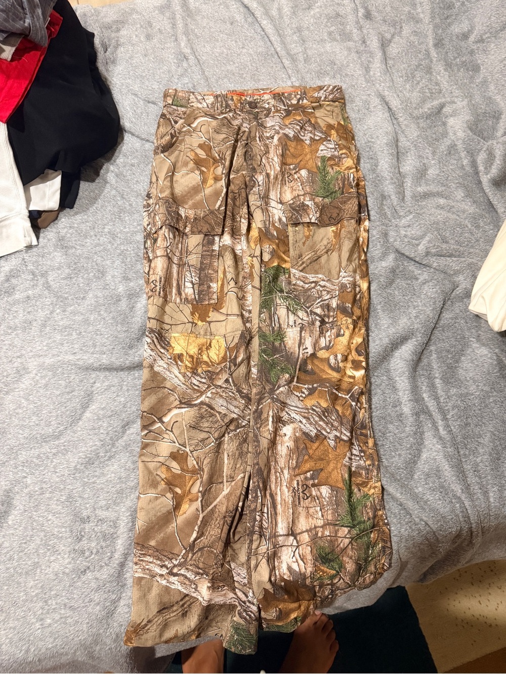 RedHead Women’s Camo Maxi Skirt in Brown and Green